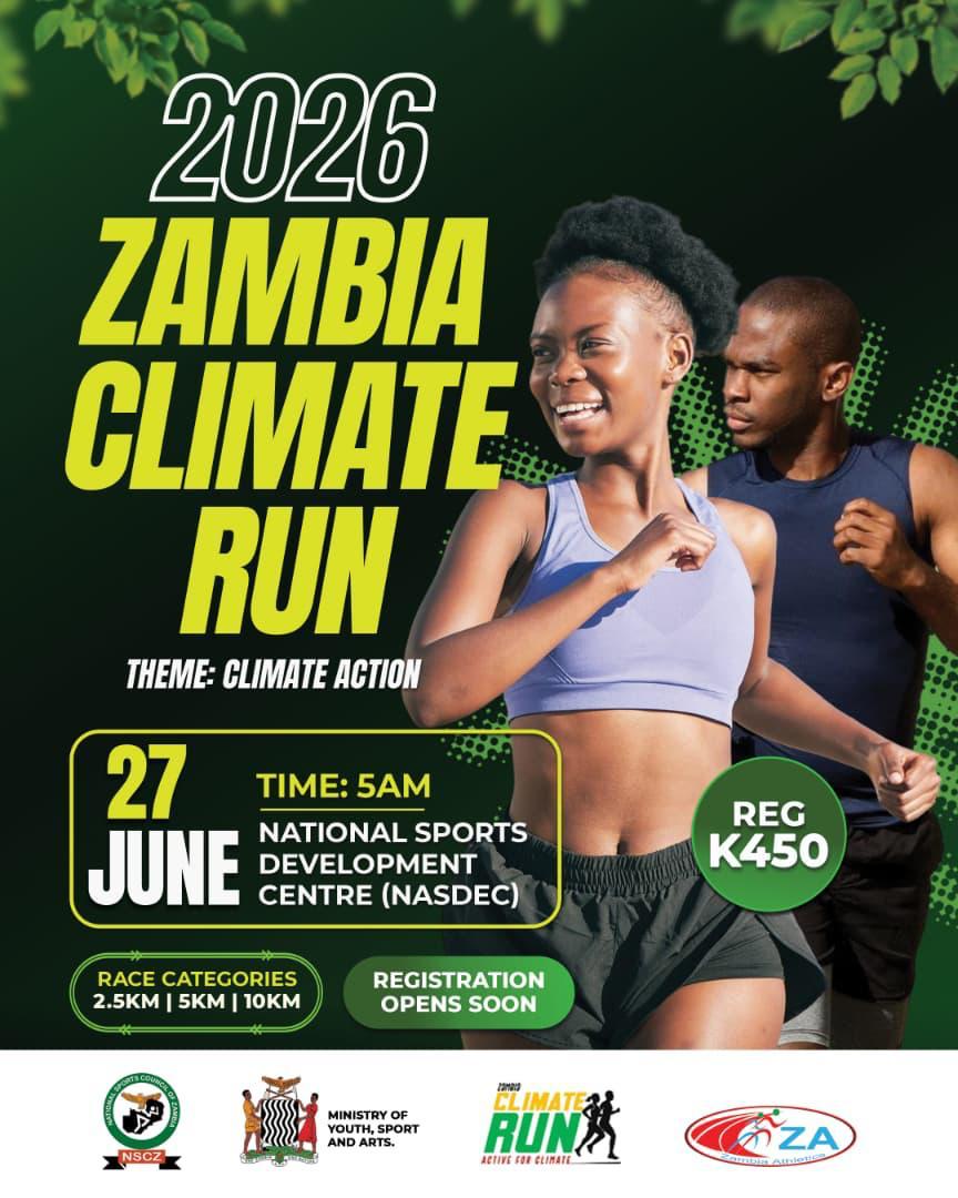 Zambia Climate Run Poster